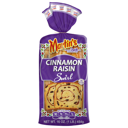 Martin's Cinnamon Raisin Swirl Potato Bread