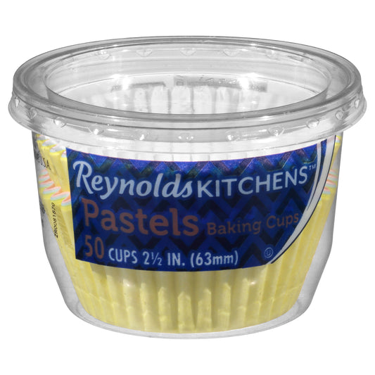 Reynolds Kitchens™ 2.5 in. Pastels Baking Cups 50 ct Container