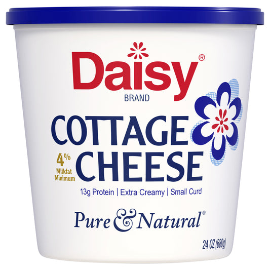 Daisy Pure and Natural 4% Cottage Cheese 24 oz