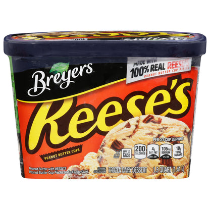 Breyers Peanut Butter Cups Frozen Dairy Dessert 1.5 qt