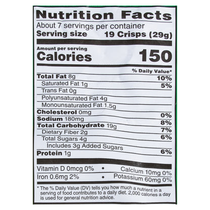 Club Crisps Ranch Baked Snacks 7.1 oz