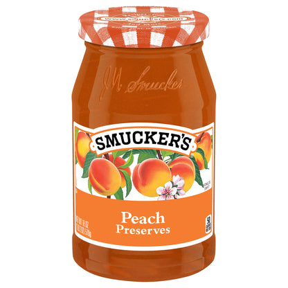Smucker's Peach Preserves, 18 Ounces