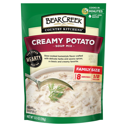 Bear Creek Country Kitchens Creamy Potato Soup Mix, 10.5 oz Pouch