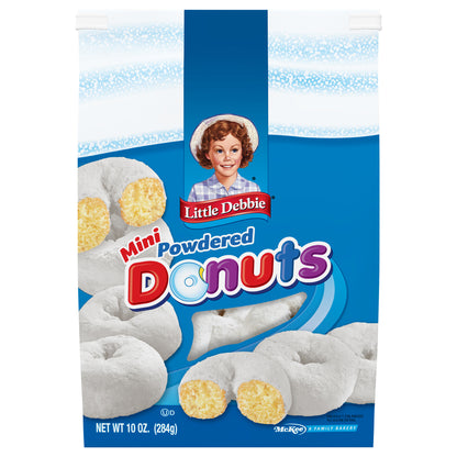 Snack Cakes, Little Debbie Family Pack Powdered Mini Donuts (bagged)