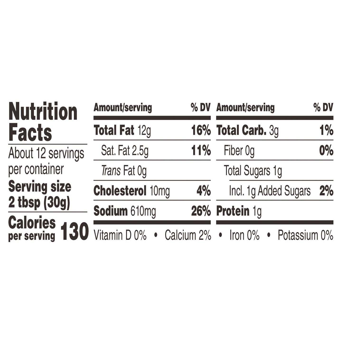Buffalo Wild Wings Parmesan Garlic Sauce 12 fl oz