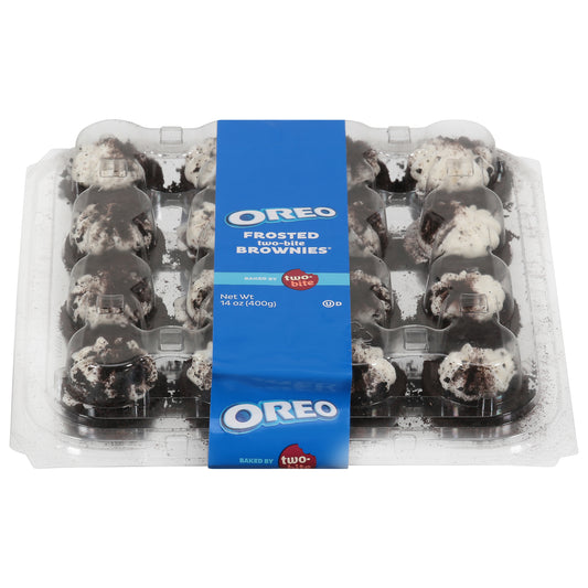 Oreo Two-bite Frosted Brownies 14 oz