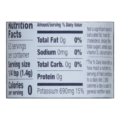 Morton Sodium Free Salt Substitute 3.12 oz