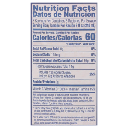 Sunnyd Orange Strawberry Juice Drink, 64 Fl Oz Bottle