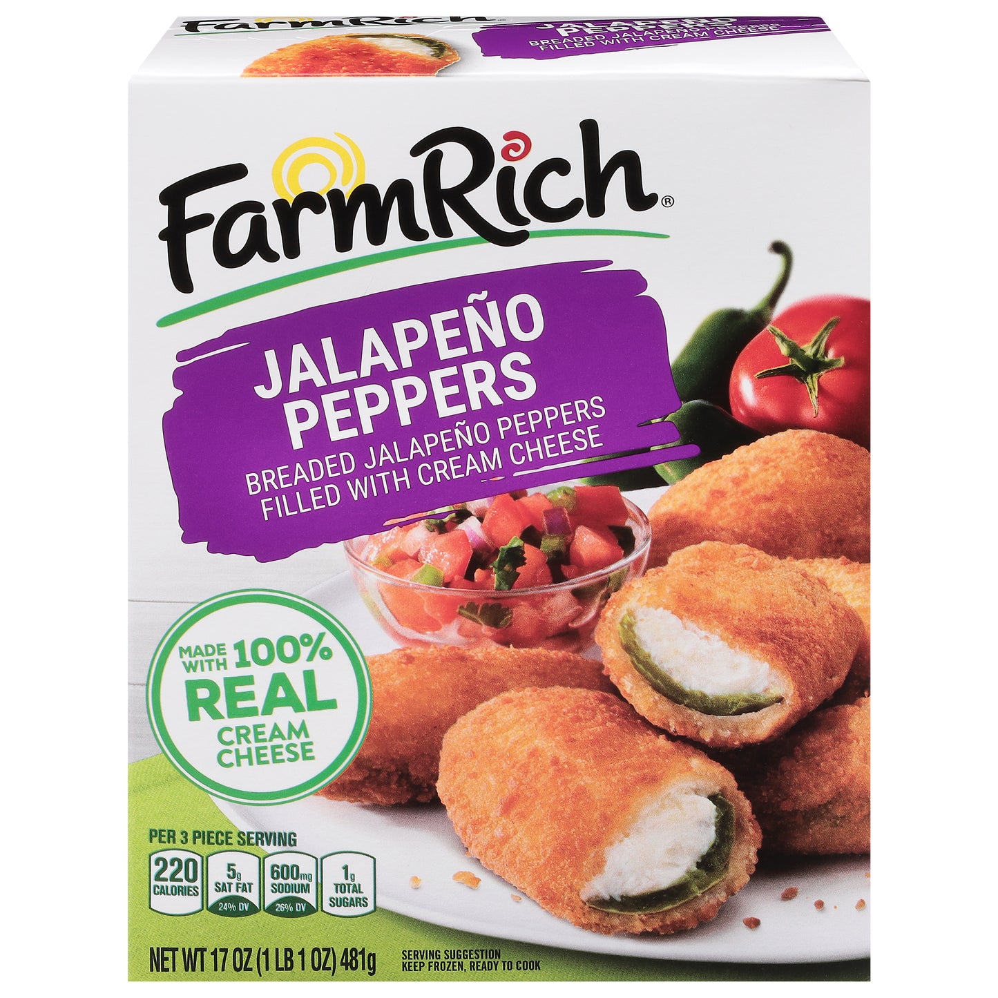 Farm Rich Jalapeno Peppers 17 oz
